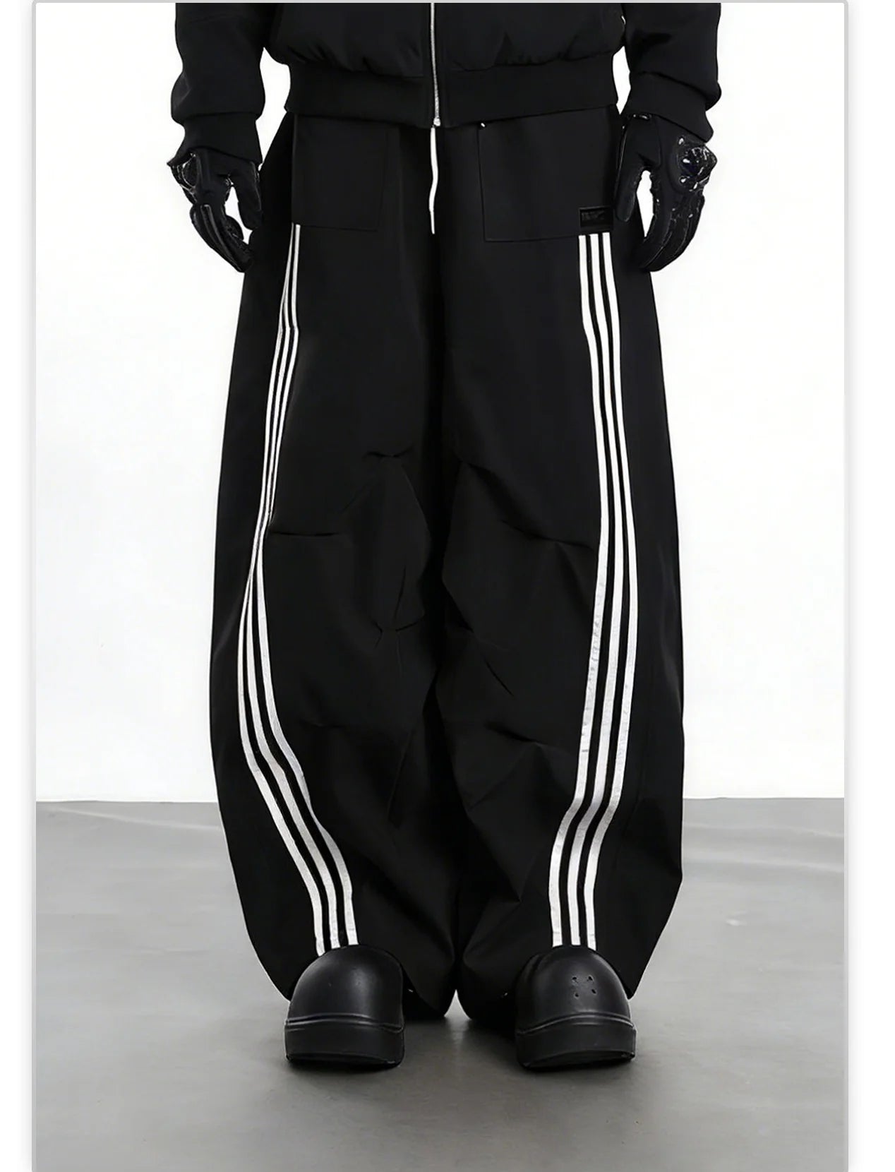 Streetwear Side-Stripe Track Set - Fuga Studios