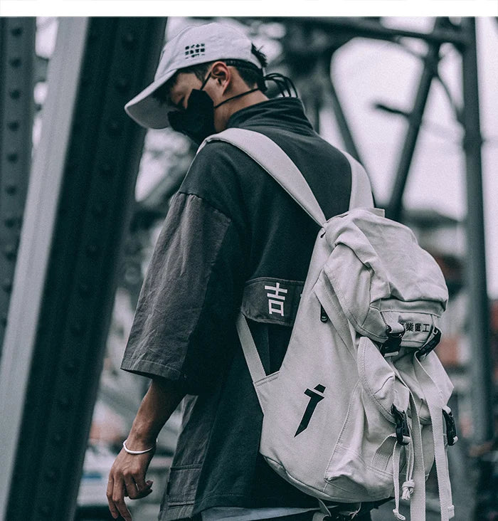 Streetwear Techwear Japanese Backpack - Fuga Studios