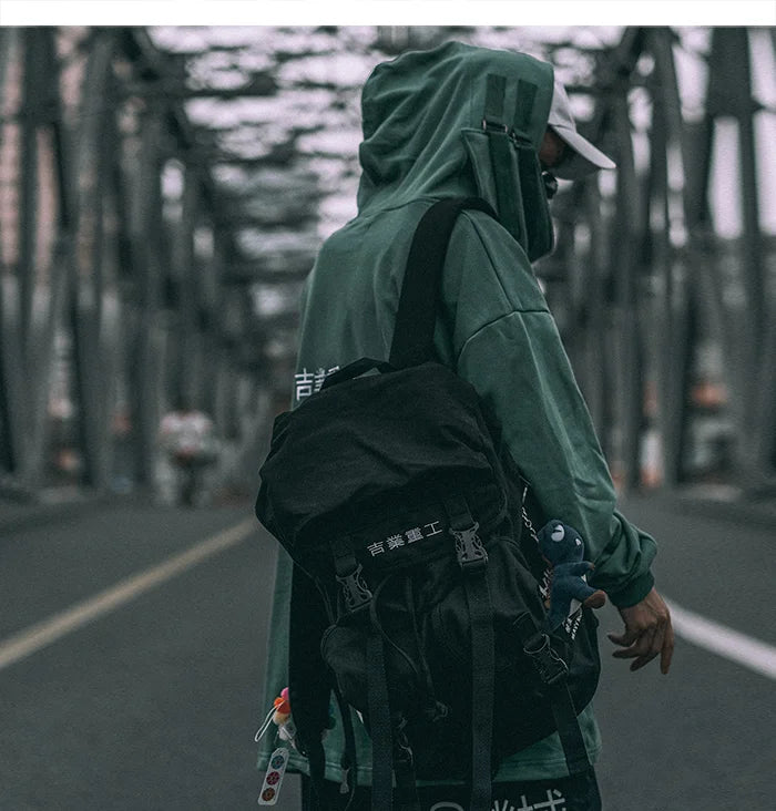 Streetwear Techwear Japanese Backpack - Fuga Studios