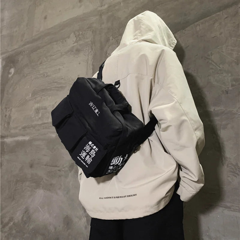 Streetwear Techwear Japanese Shoulder Bag - Fuga Studios