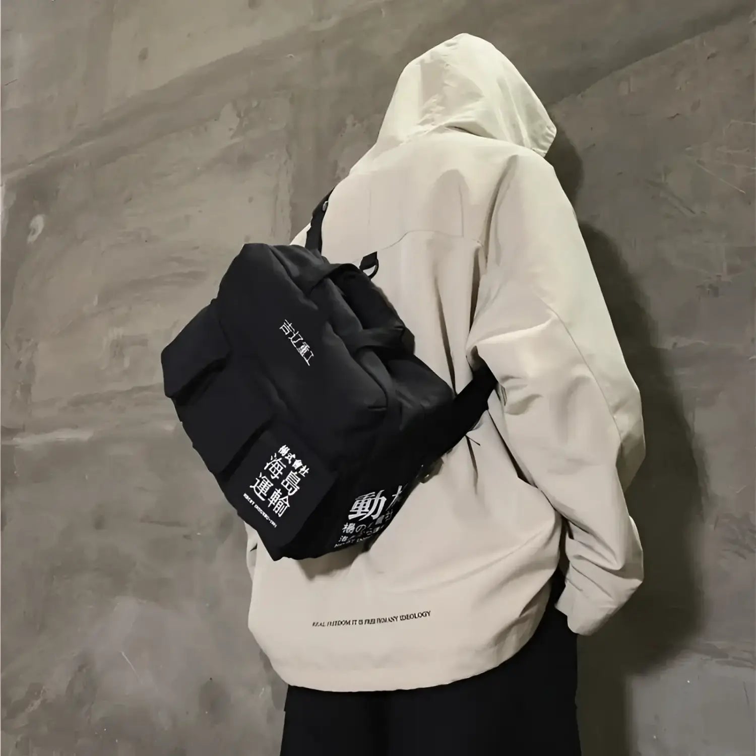 Ropa de calle Techwear Bolso japonés