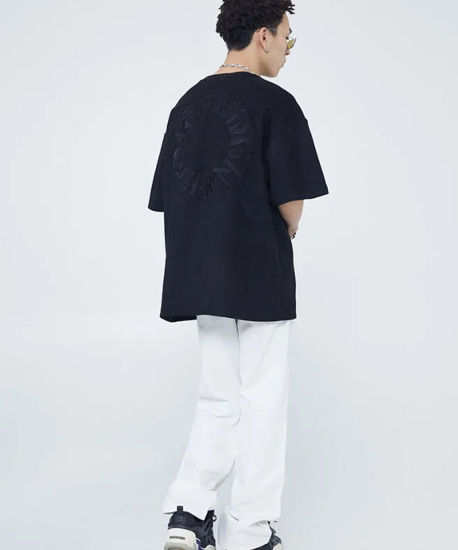 Streetwear Unisex Blackair Embroidery Shirt - Fuga Studios