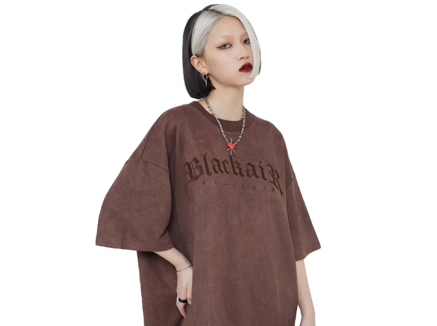 Streetwear Unisex Blackair Embroidery Shirt - Fuga Studios