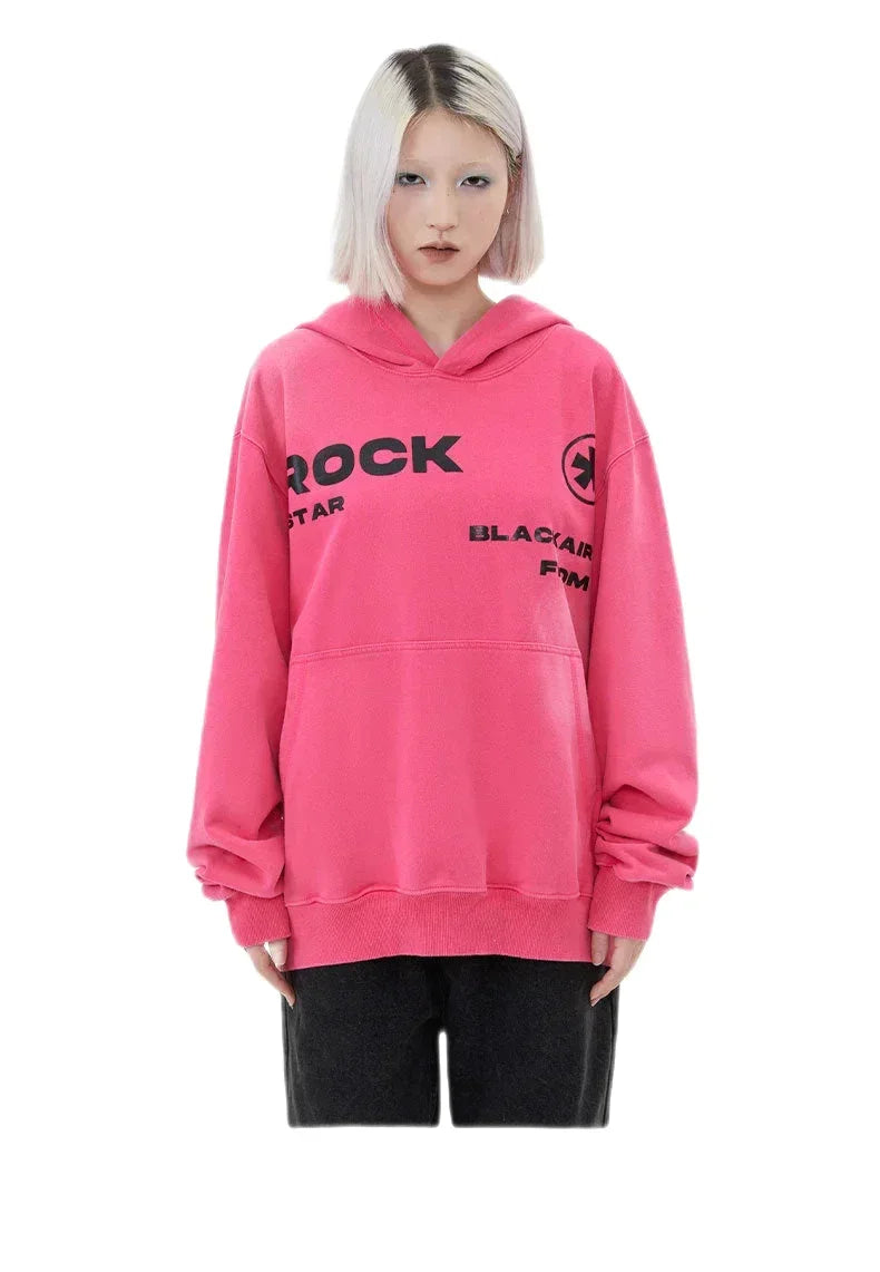 Streetwear Unisex Blackair Rockstar Hoodie - Fuga Studios