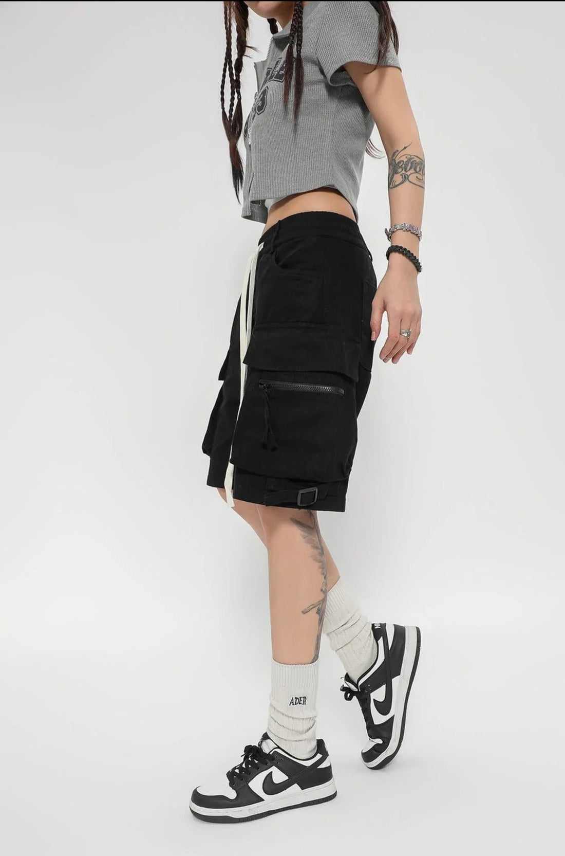 Streetwear Unisex Cargo Shorts - Fuga Studios