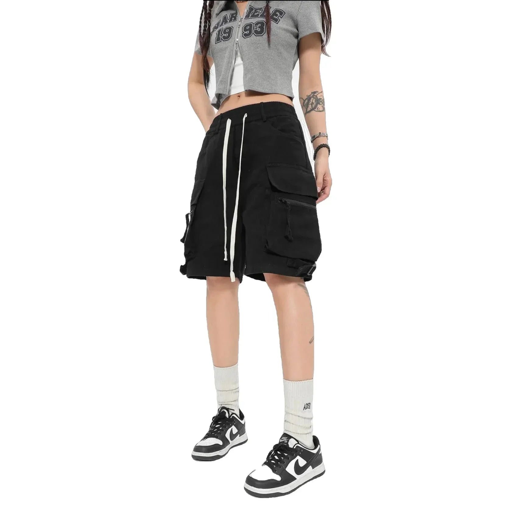 Streetwear Unisex Cargo Shorts - Fuga Studios