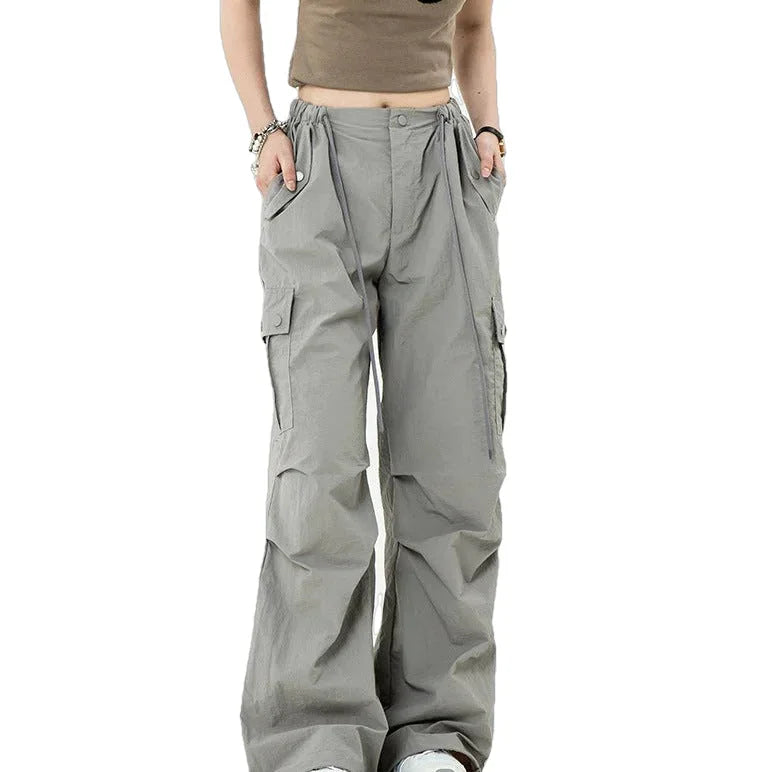 Streetwear Girl Cargo Pants - Fūga Studios