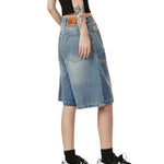 Streetwear Unisex Denim Shorts - Fuga Studios