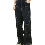 Streetwear Unisex Heart Pants - Fuga Studios