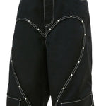 Streetwear Unisex Heart Pants - Fuga Studios