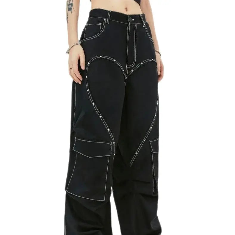 Streetwear Unisex Hart Broek