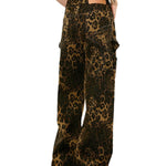 Streetwear Unisex Leopard Cargo Pants - Fuga Studios