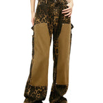 Streetwear Unisex Leopard Cargo Pants - Fuga Studios