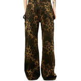 Streetwear Unisex Leopard Cargo Pants - Fuga Studios