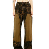 Streetwear Unisex Leopard Cargo Pants - Fuga Studios