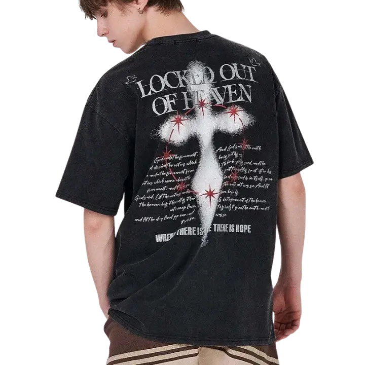 Streetwear Unisex Locked out of Heaven Shirt