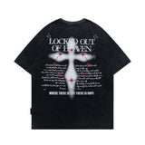 Streetwear Unisex Locked out of Heaven Shirt - Fuga Studios