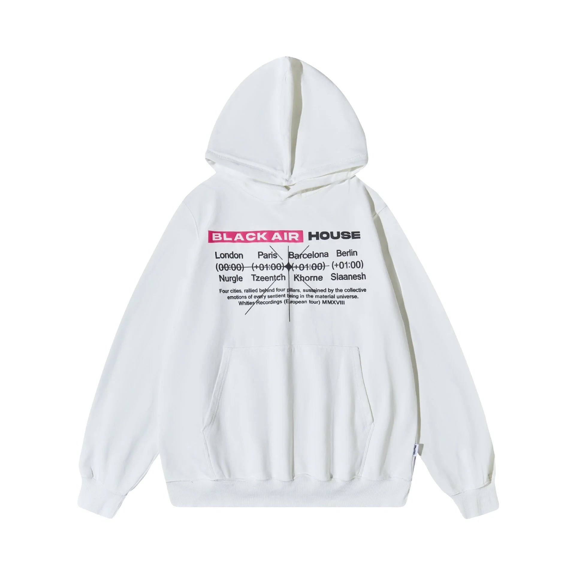 Streetwear Unisex Made Extreme Black Air House Hoodie