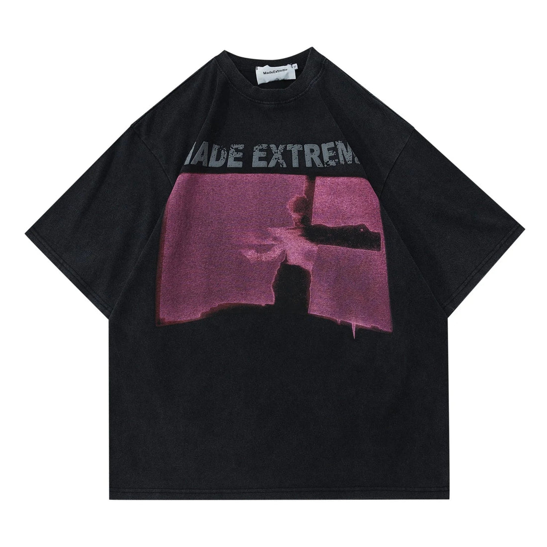 Streetwear Unisex Made Extreme Blurred Shirt - Fuga Studios