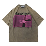 Streetwear Unisex Made Extreme Blurred Shirt - Fuga Studios