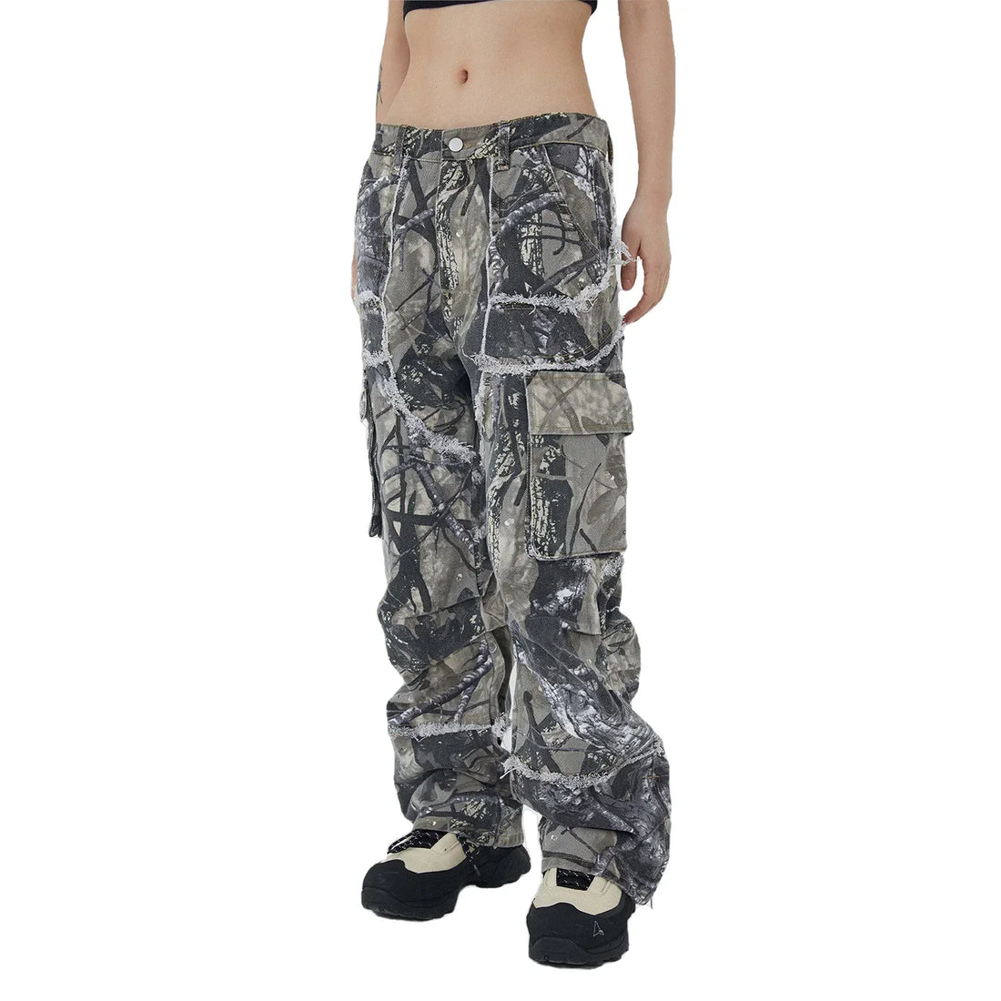 Streetwear Unisex Made Extreme Camouflage Desert Pants -