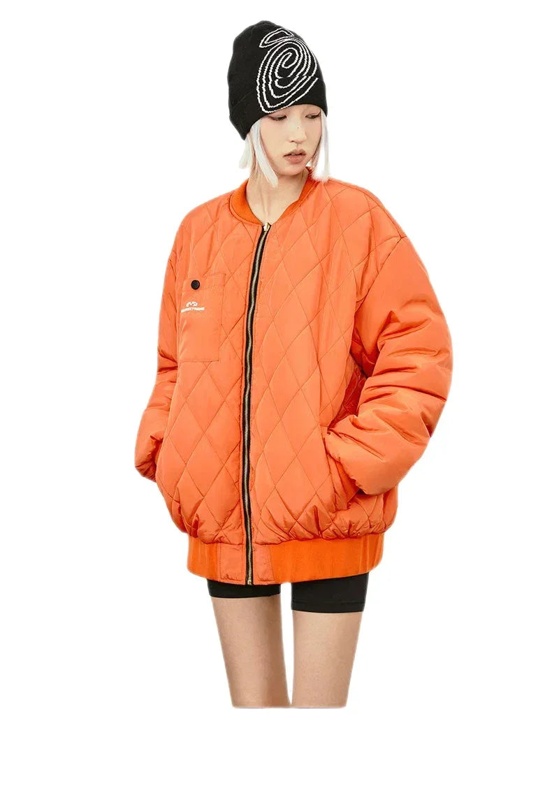 Streetwear Unisex Made Extreme Double Sided Puffer Jacket