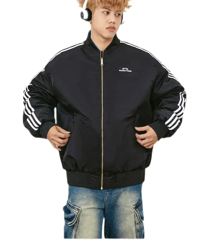 Streetwear Unisex Made Extreme Double Sided Puffer Jacket