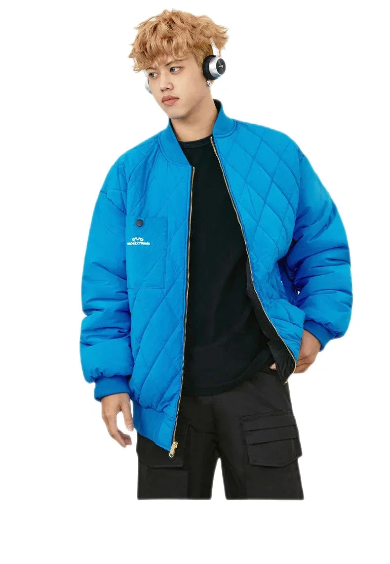 Streetwear Unisex Made Extreme Double Sided Puffer Jacket