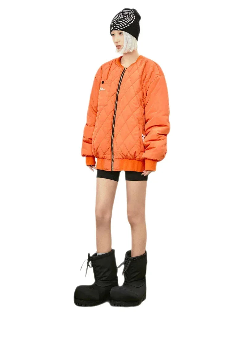 Streetwear Unisex Made Extreme Double Sided Puffer Jacket