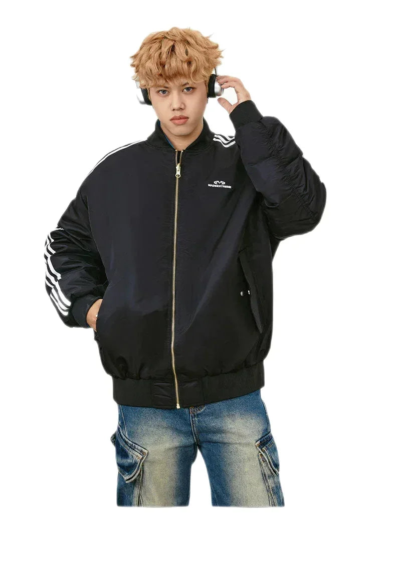 Streetwear Unisex Made Extreme Double Sided Puffer Jacket