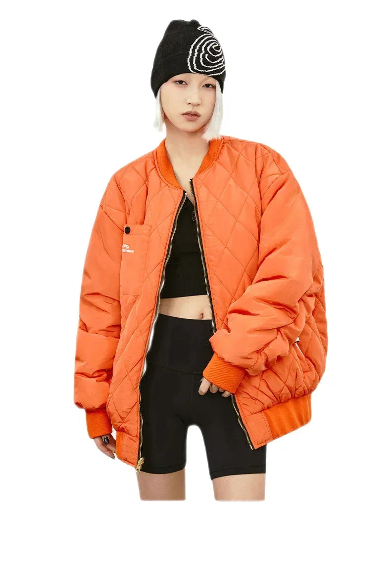 Streetwear Unisex Made Extreme Double Sided Puffer Jacket