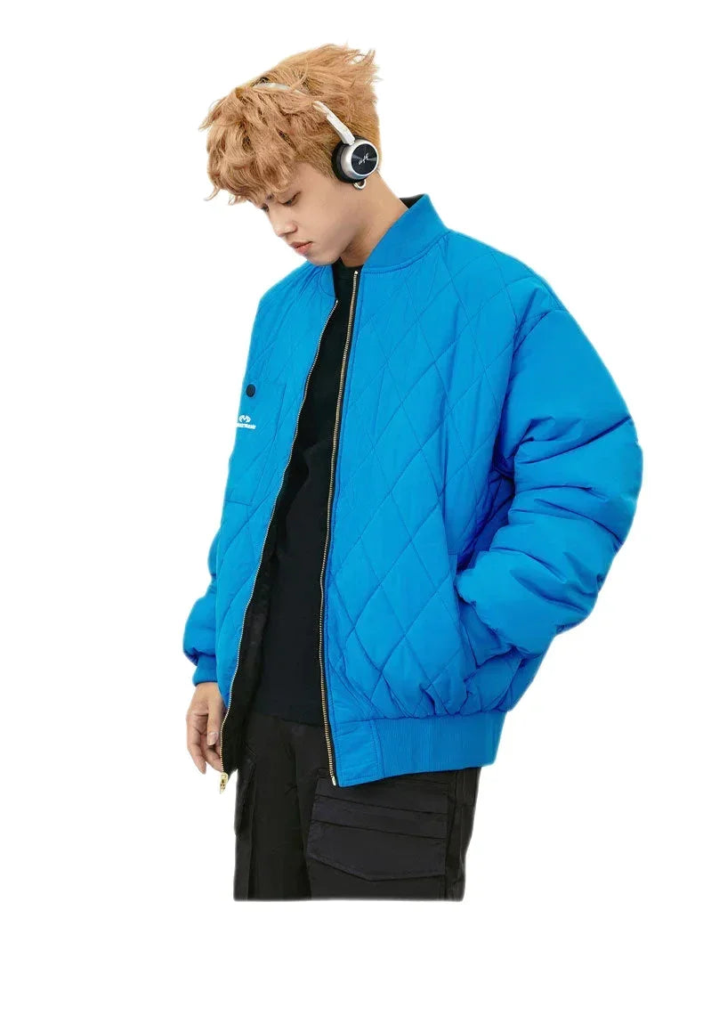 Streetwear Unisex Made Extreme Double Sided Puffer Jacket