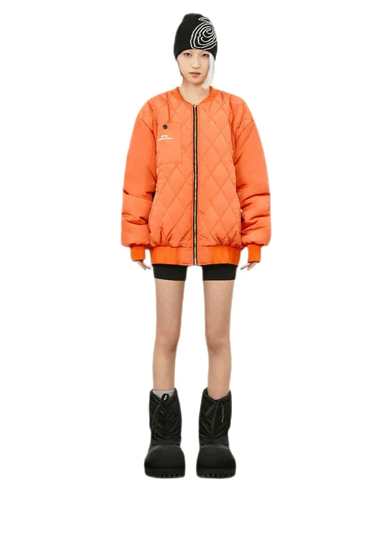 Streetwear Unisex Made Extreme Double Sided Puffer Jacket