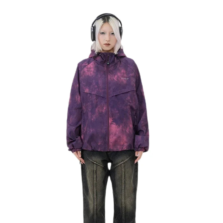 Streetwear Unisex Made Extreme Dyed Jacket - Fuga Studios