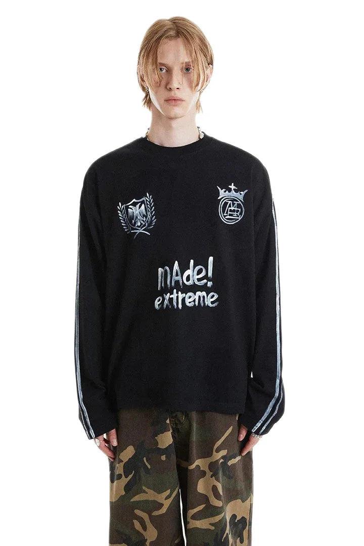 Streetwear Unisex Made Extreme Football Sweater - Fuga