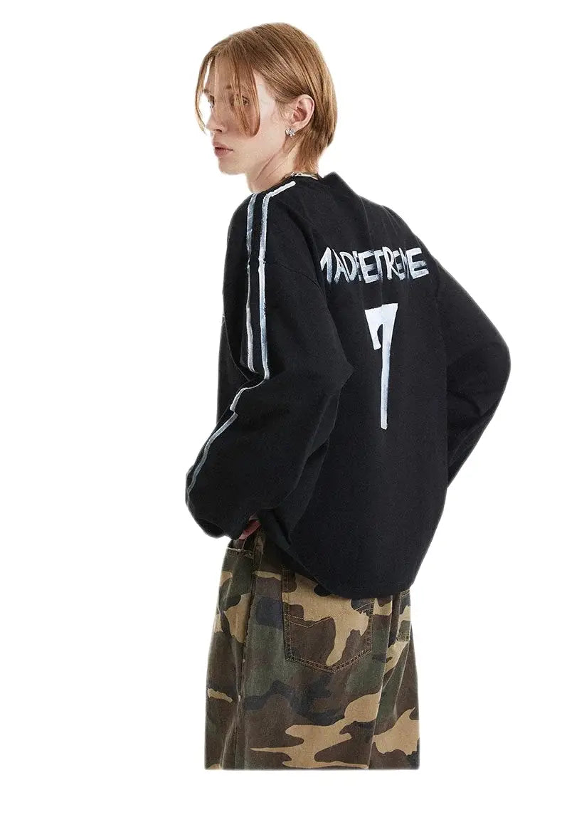 Streetwear Unisex Made Extreme Football Sweater