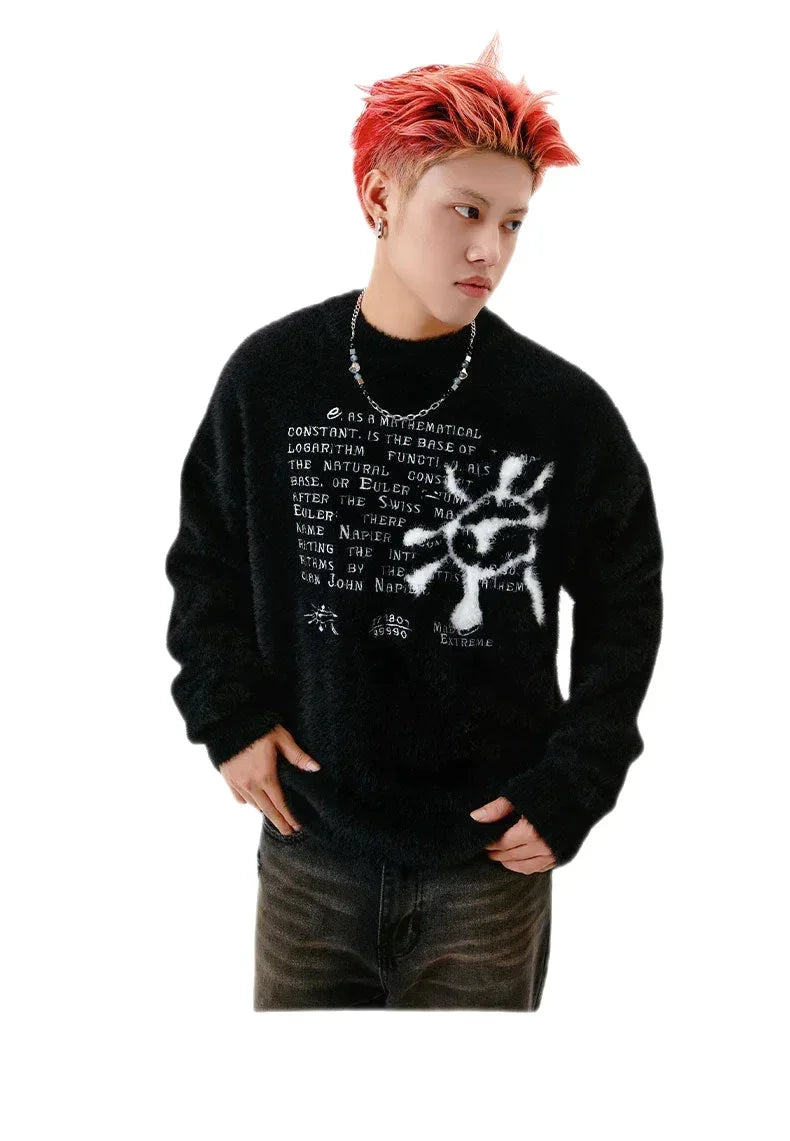 Streetwear Unisex Made Extreme Fuzzy Sweater - Fuga Studios