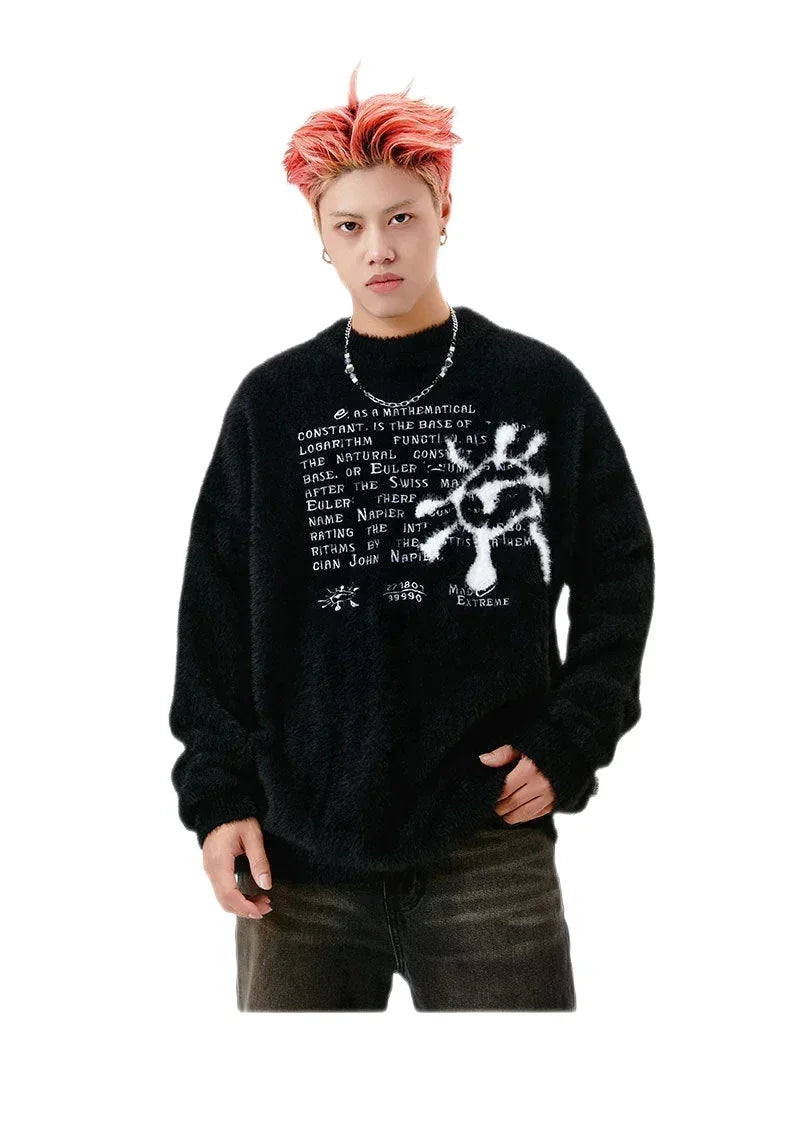 Streetwear Unisex Made Extreme Fuzzy Sweater - Fuga Studios