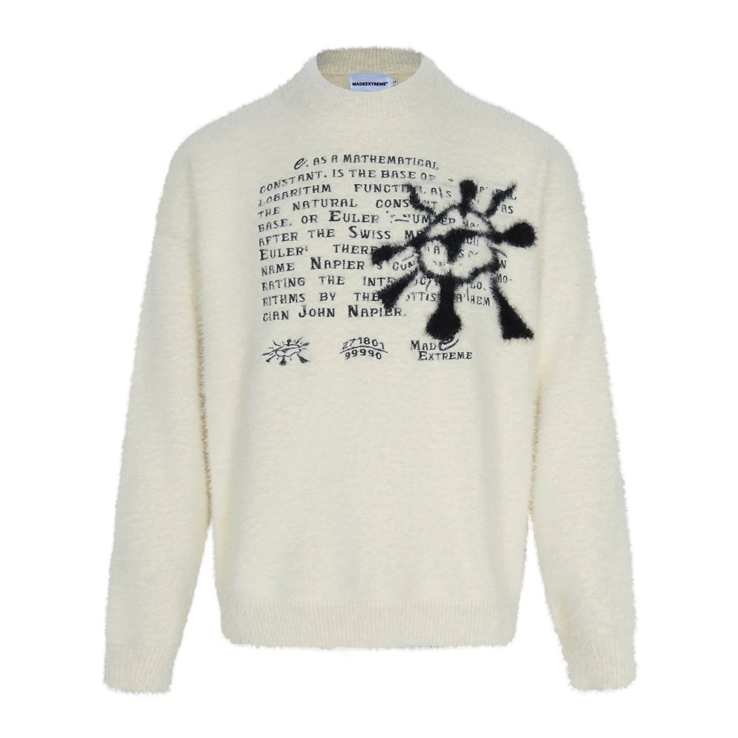 Streetwear Unisex Made Extreme Fuzzy Sweater - Fuga Studios