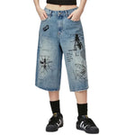 Streetwear Unisex Made Extreme Graffiti Shorts - Fuga