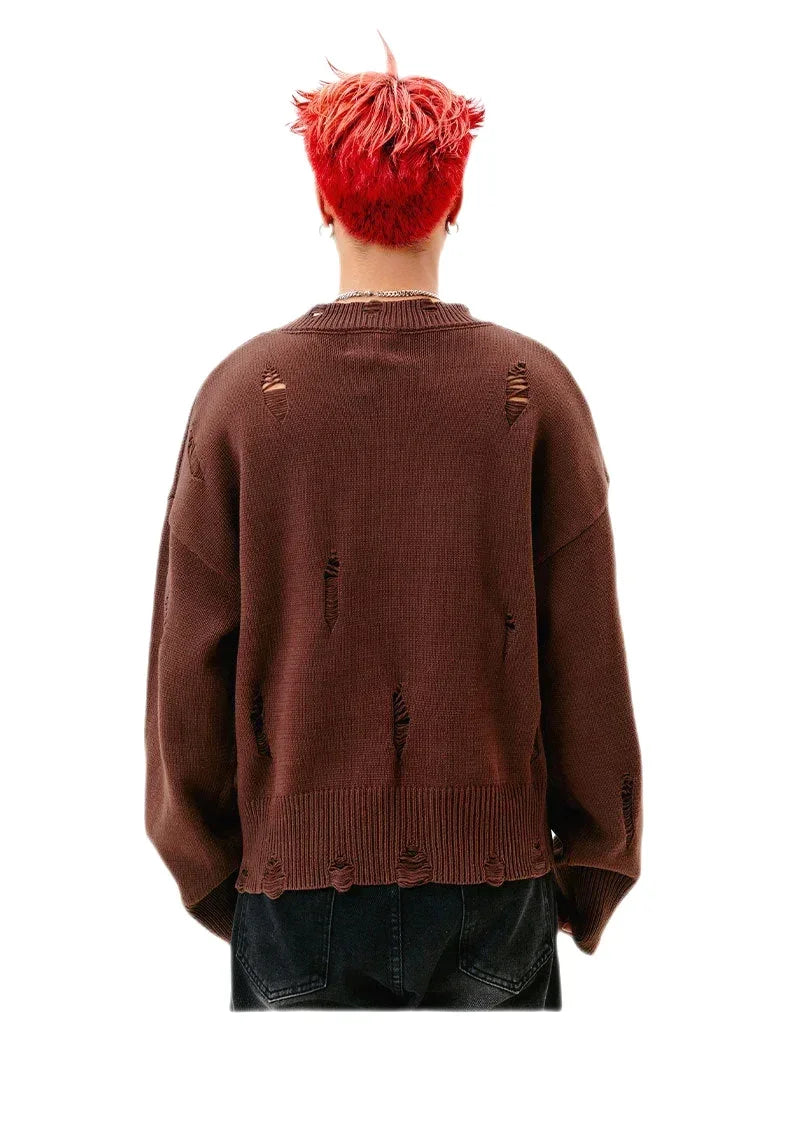 Streetwear Unisex Made Extreme Knitted Sweater - Fuga