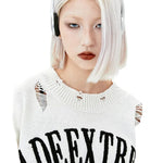 Streetwear Unisex Made Extreme Knitted Sweater - Fuga