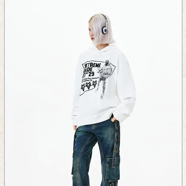 Streetwear Unisex Made Extreme LA Sweater - Fuga Studios