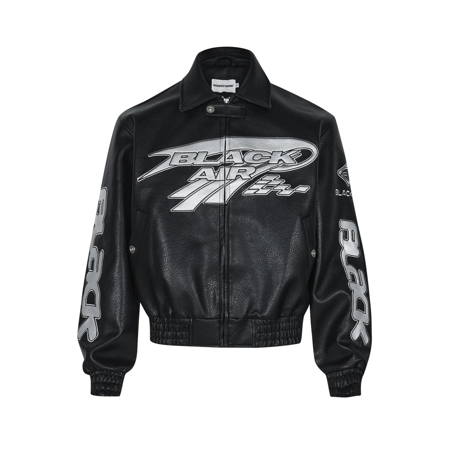 Streetwear Unisex Made Extreme Leather Bomber Jacket - Fuga