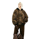 Streetwear Unisex Made Extreme Leopard Jacket - Fuga Studios