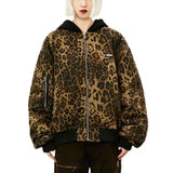 Streetwear Unisex Made Extreme Leopard Jacket - Fuga Studios