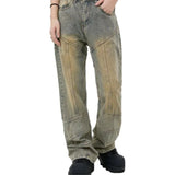 Streetwear Unisex Made Extreme Mud Dyed Jeans - Fuga Studios