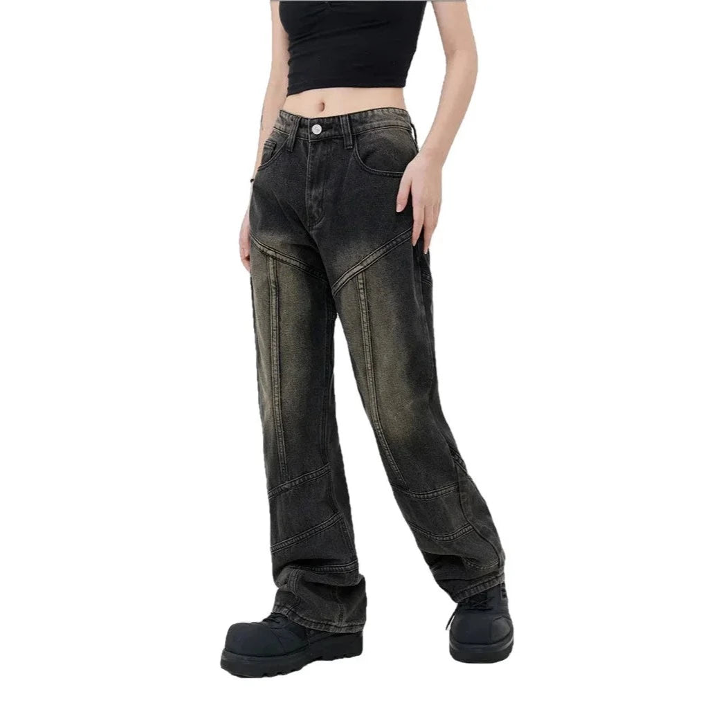 Streetwear Unisex Made Extreme Mud Dyed Jeans - Fuga Studios