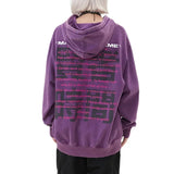 Streetwear Unisex Made Extreme Purple Haze Hoodie - Fuga