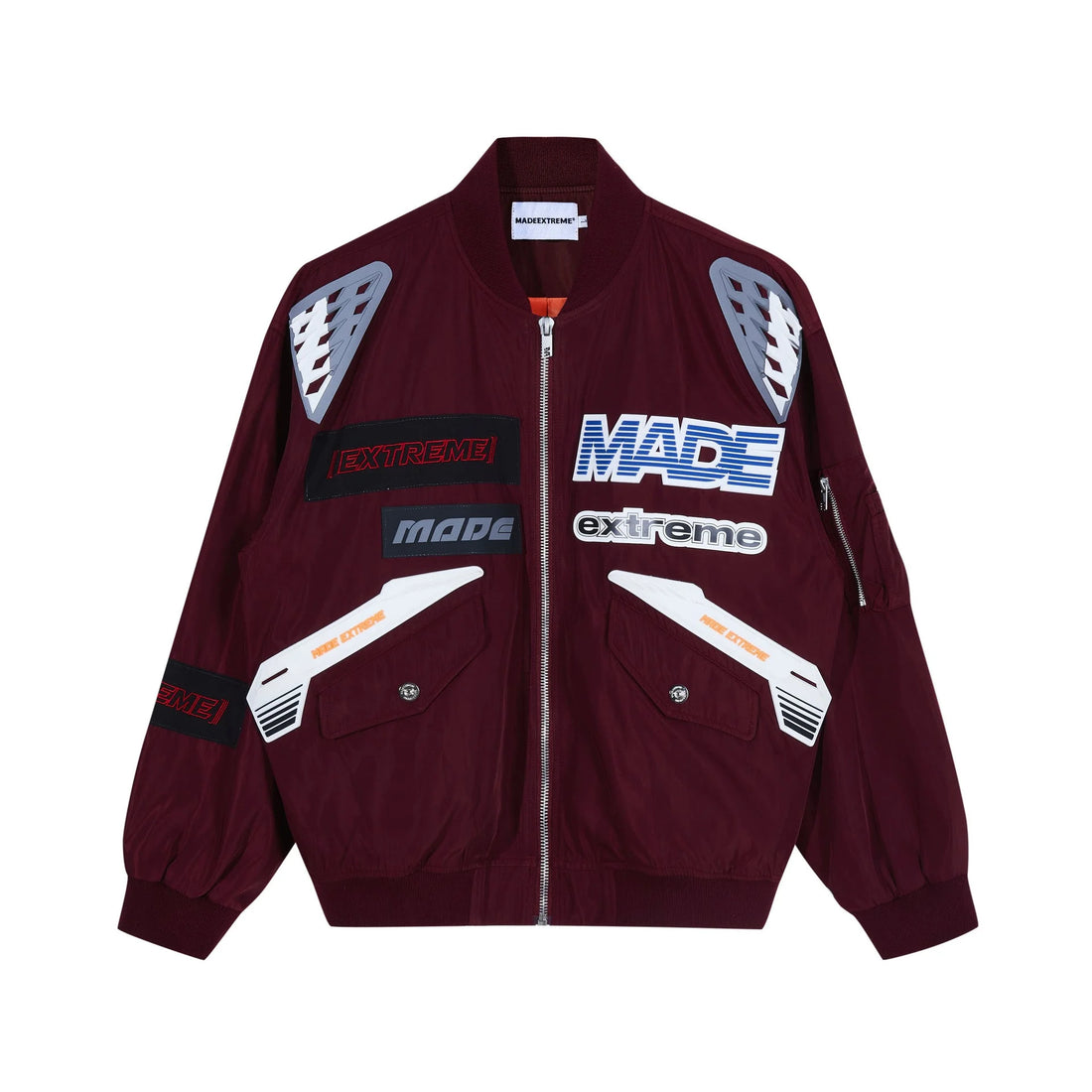 Streetwear Unisex Made Extreme Racing Bomber Jacket - Fuga